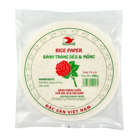 DATA 라이스페이퍼 16CM (BÁNH TRÁNG DẺO 16CM)